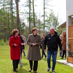 Besuch der Bundesministerin Klara Geywitz bei uns in Soltau